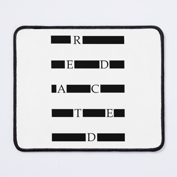 Item preview, Redacted Typography designed and sold by FireflyStudi0s.