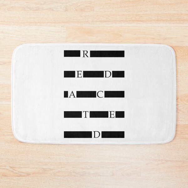 Item preview, Redacted Typography designed and sold by FireflyStudi0s.