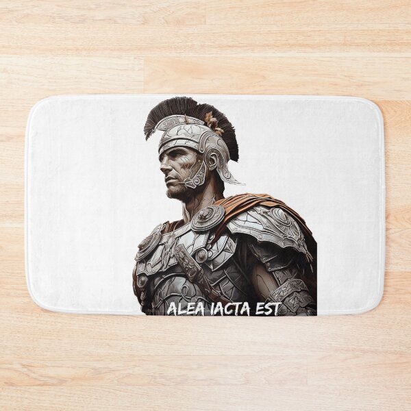 Item preview, Image of a Roman legionary "the die is cast" "Alea iacta est ". designed and sold by Trono-de-Metal.