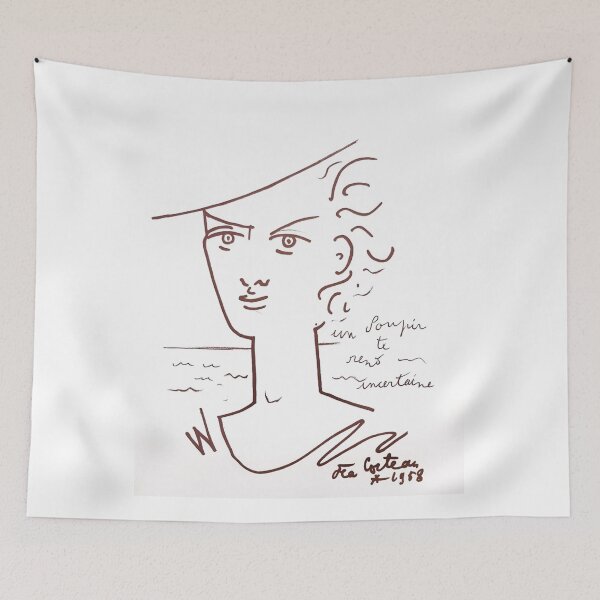 Item preview, Jean Cocteau artwork jean Cocteau paintings designed and sold by Amy-Hamilton.