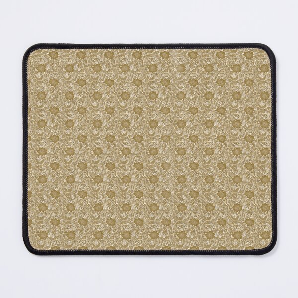 Item preview, Gold colored tiny roses flowers print designed and sold by zanydoodles.
