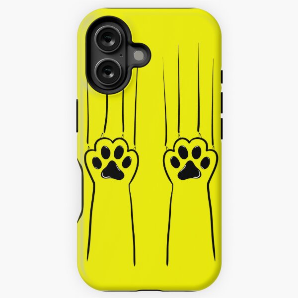 Artikel-Vorschau von Kitty Cat Paws & Claw Kratzspuren GELB, designt und verkauft von WitchyFairyArt.