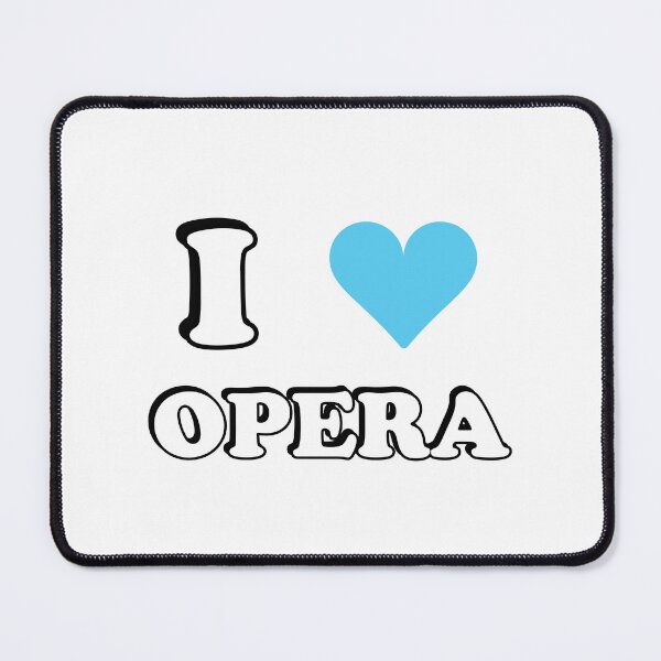 Item preview, I heart opera - I love opera designed and sold by Inspirationmotivation.