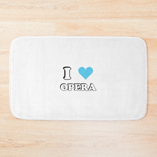 Item preview, I heart opera - I love opera designed and sold by Inspirationmotivation.