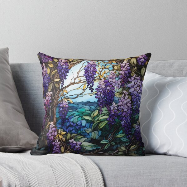Item preview, Stained Glass Wisteria Overlook designed and sold by Matt's Artificial Nature.