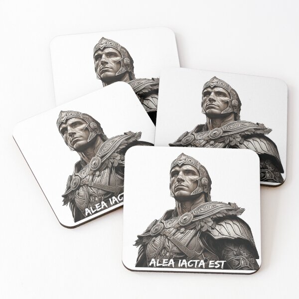 Item preview, Image of a Roman legionary "the die is cast" "Alea iacta est ". designed and sold by Trono-de-Metal.