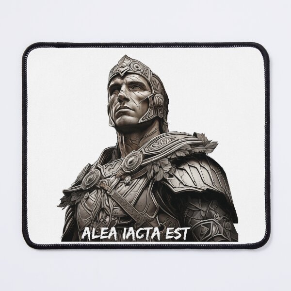 Item preview, Image of a Roman legionary "the die is cast" "Alea iacta est ". designed and sold by Trono-de-Metal.