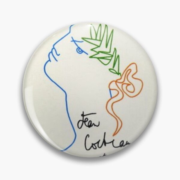 Item preview, Jean Cocteau artwork jean Cocteau paintings designed and sold by Amy-Hamilton.