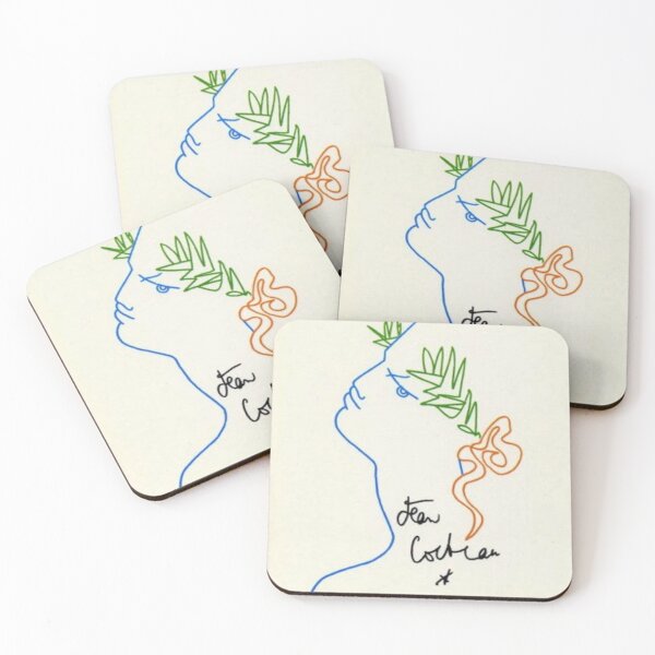 Item preview, Jean Cocteau artwork jean Cocteau paintings designed and sold by Amy-Hamilton.