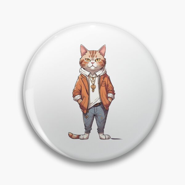 Artikelvorschau, Süße Tropfkatze mit luxuriöser Streetwear-Kleidung entworfen und verkauft von ExtraSilver.