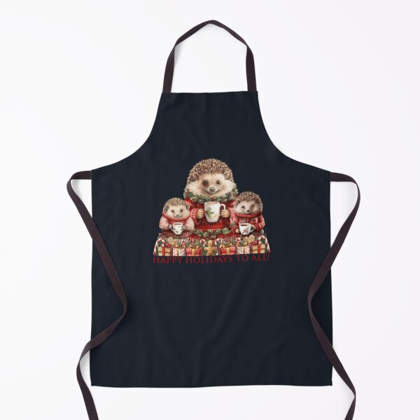 Item preview, Happy holidays to all (hedgehogs) designed and sold by Lisa Weber.