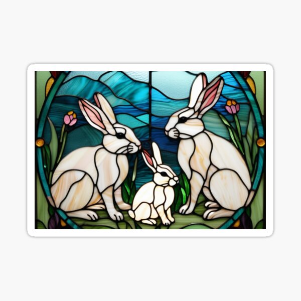 Order Stained Glass Rex The Rabbit