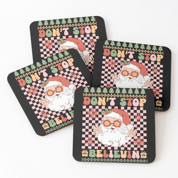 Item preview, Don't Stop Believing Retro Ugly Christmas Design designed and sold by Acim0.