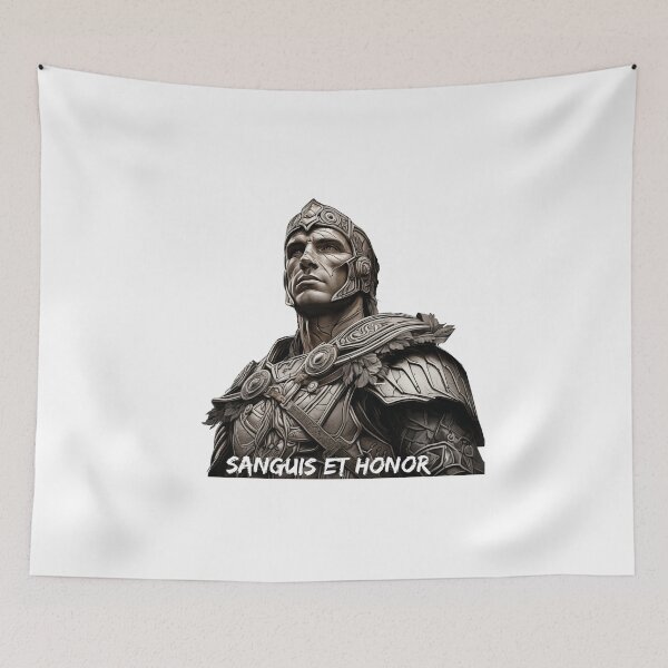 Item preview,  Image of a Roman legionary "Blood and honor" in Latin designed and sold by Trono-de-Metal.