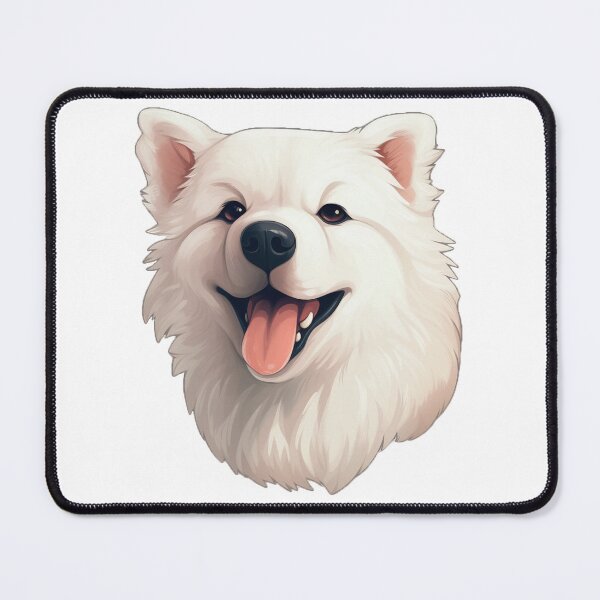 Item preview, Samoyedo White Dog from the Doggy Sticker Pack designed and sold by STICKERSLALA.