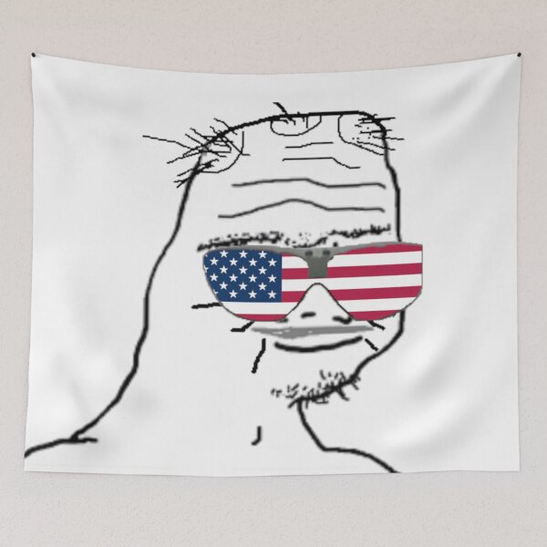 Item preview, 30 Year Old Boomer Wojak - United States of America designed and sold by AztecaPixels.
