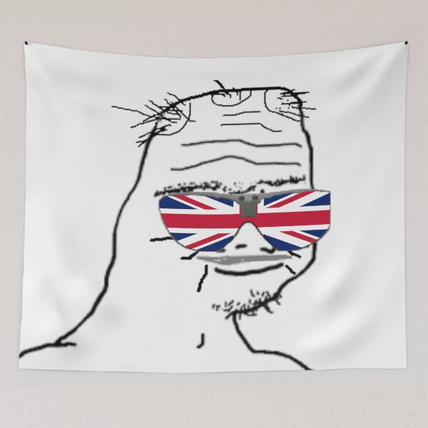 Item preview, 30 Year Old Boomer Wojak - United Kingdom designed and sold by AztecaPixels.