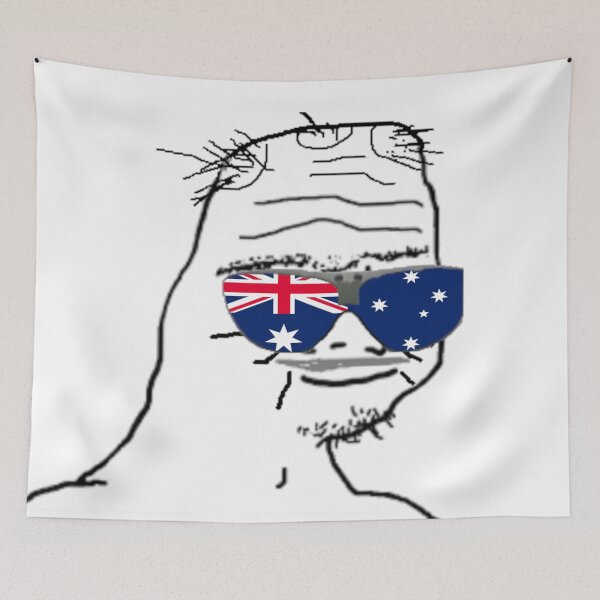 Item preview, 30 Year Old Boomer Wojak - Australia designed and sold by AztecaPixels.