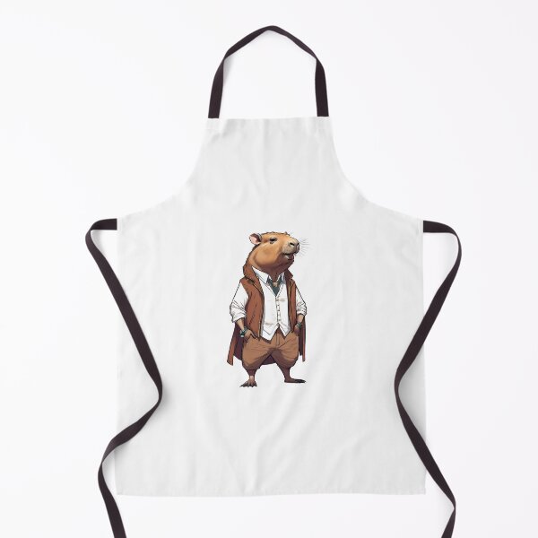 Item preview, Cute drip Capybara with luxury streetwear clothes designed and sold by ExtraSilver.