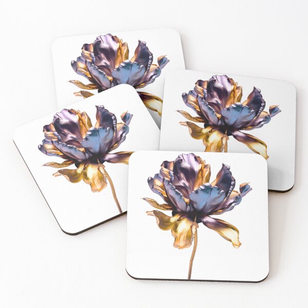 Item preview, Purple Gold Flower designed and sold by ChangeOfPace.