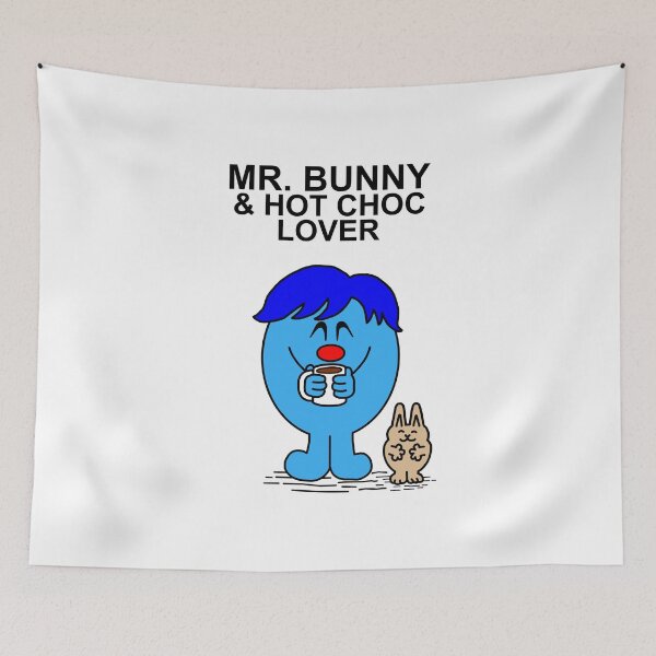 Item preview, Mr. Bunny and Hot Chocolate Lover designed and sold by Scat the cat.