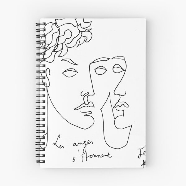 Item preview, Jean Cocteau artwork jean Cocteau paintings les anges s'étonnent designed and sold by Amy-Hamilton.