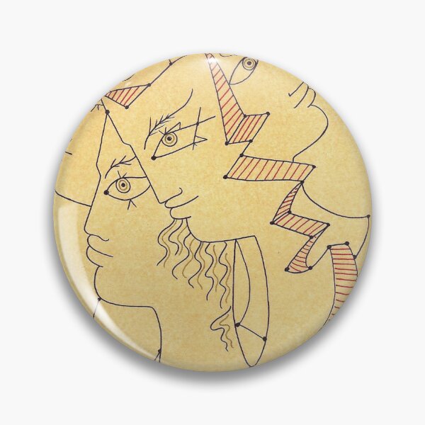 Item preview, Jean Cocteau artwork jean Cocteau paintings  designed and sold by Amy-Hamilton.