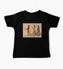 Lacrosse-gebürtiger indianischer Irokese-Kanadier Aborigine Baby T-Shirt
