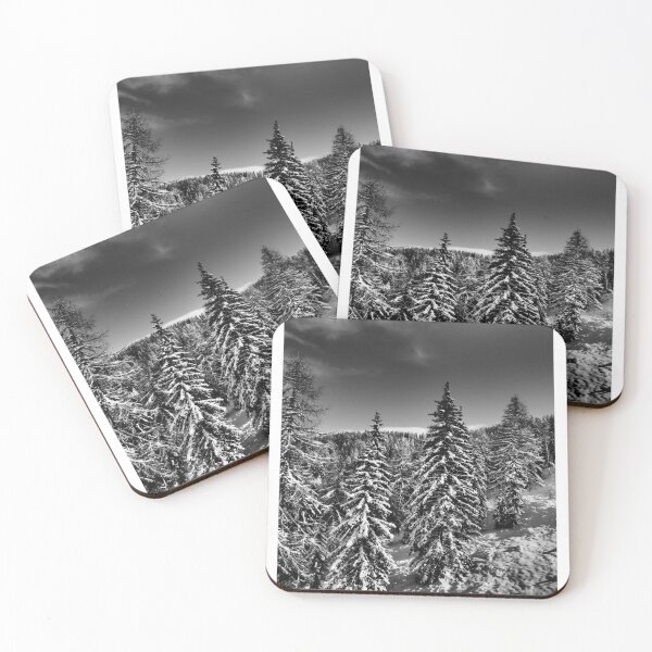 Item preview, Winter Mountains Snowy Pines designed and sold by WanderQuestCo.
