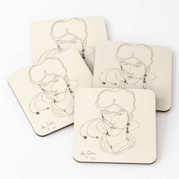 Item preview, Jean Cocteau artwork jean Cocteau paintings  designed and sold by Amy-Hamilton.