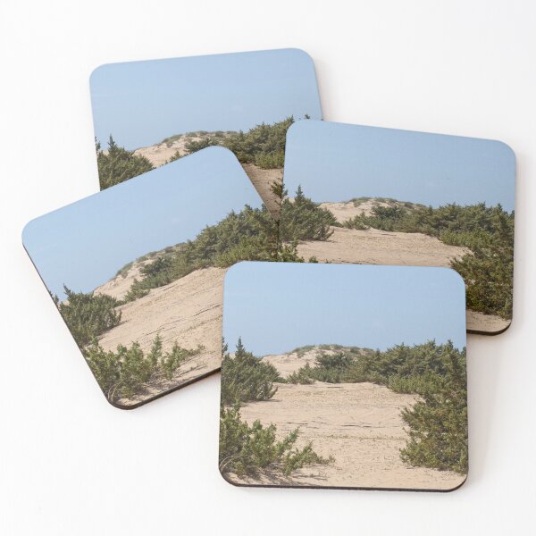 Item preview, Sanddunes with prickly juniper trees at lake Korisson on Corfu designed and sold by Zosimus.