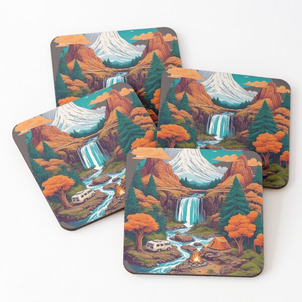 Item preview, Camping experience in the magic of nature designed and sold by Minpadesign.