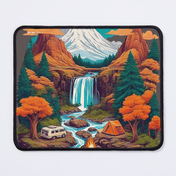 Item preview, Camping experience in the magic of nature designed and sold by Minpadesign.