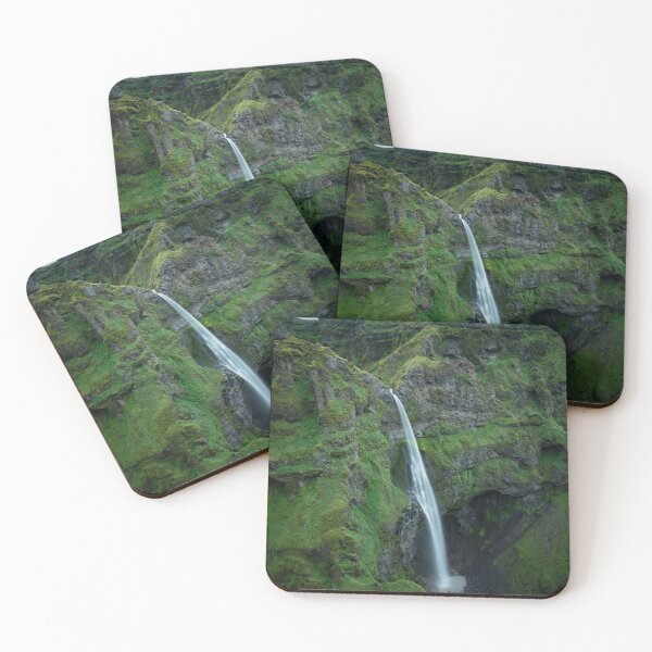 Item preview, Beautiful Portrait Icelandic Waterfall designed and sold by Luke Dow.