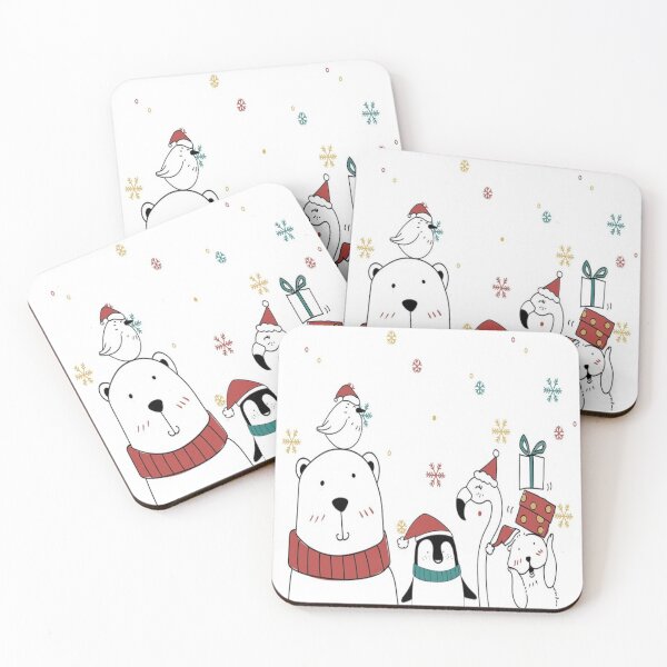 Item preview, Christmas animal party designed and sold by Venezolanos en palabras.