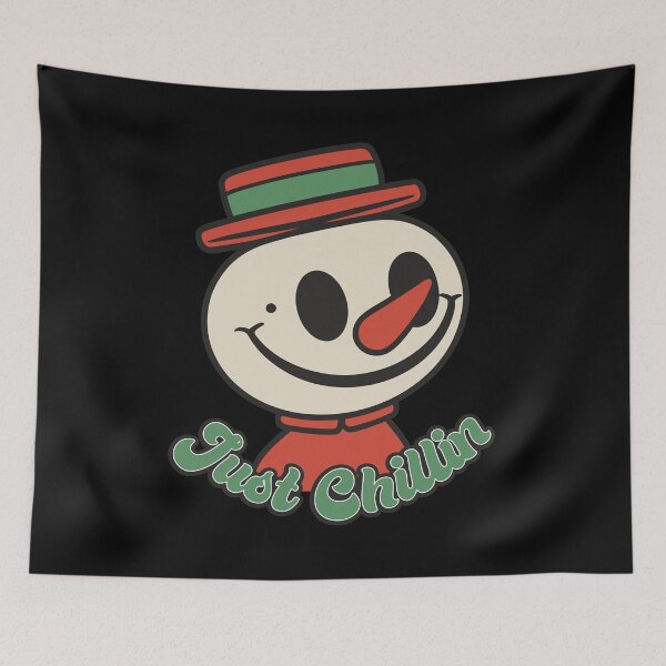 Item preview, Retro Vintage Snowman just chillin designed and sold by retrippy.