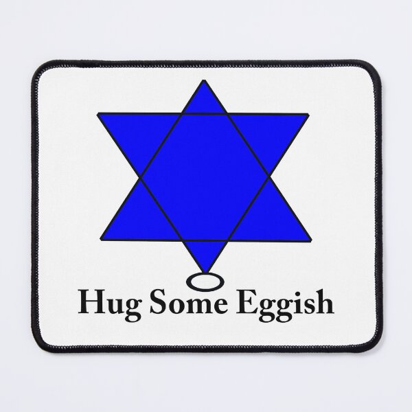 Item preview, Chag Sameach or Hug Some Eggish designed and sold by ninasilver.