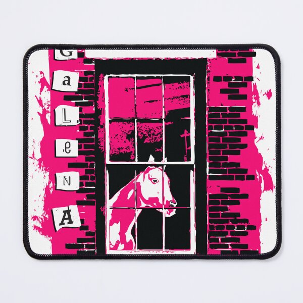 Item preview, galena illinois window horse designed and sold by LeapDaze.