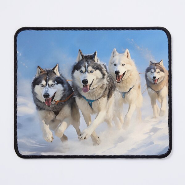 Item preview, Siberian Husky pack 4 designed and sold by PetsArt.