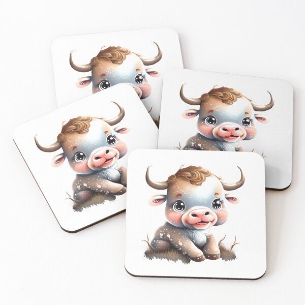 Item preview, Baby Ox - Cute Animals for Kids designed and sold by 4TeeToo.