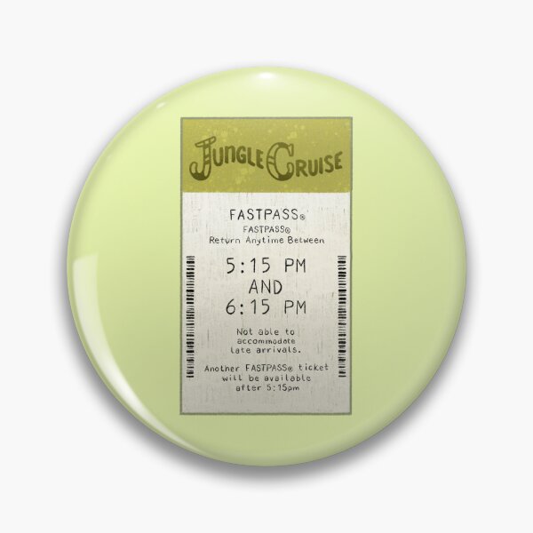 Item preview, Jungle Cruise Fastpass designed and sold by Ohmera.