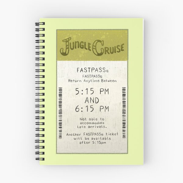 Item preview, Jungle Cruise Fastpass designed and sold by Ohmera.