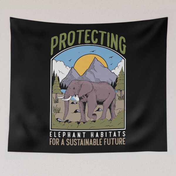 Item preview, Save Elephants designed and sold by fathi Illustration.
