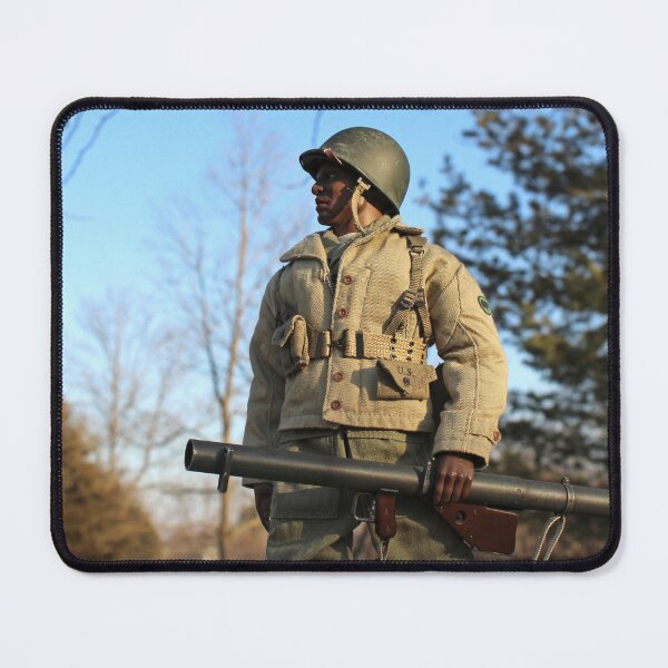 Item preview, WW2 U.S. Buffalo Soldier with Bazooka designed and sold by busybob.