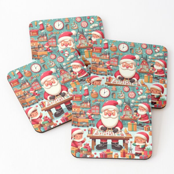 Item preview, Santa's Little Helpers and the toy factory  designed and sold by fatbanana.