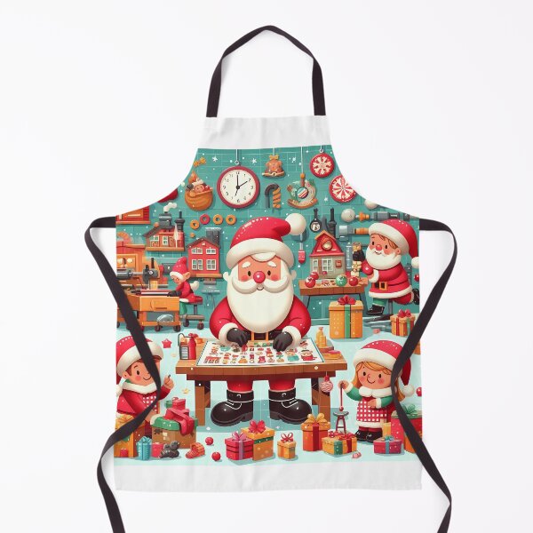 Item preview, Santa's Little Helpers and the toy factory designed and sold by fatbanana.