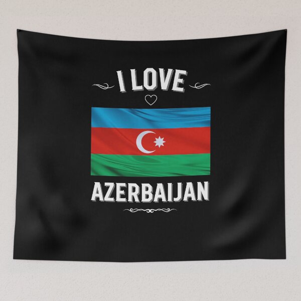 Item preview, I Love Azerbaijan designed and sold by LoveMyRoots.
