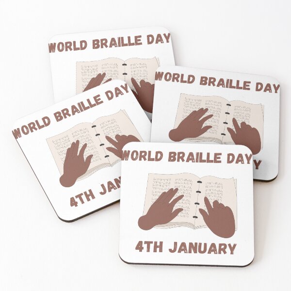 Item preview, World Braille Day. designed and sold by Gymfreak90.