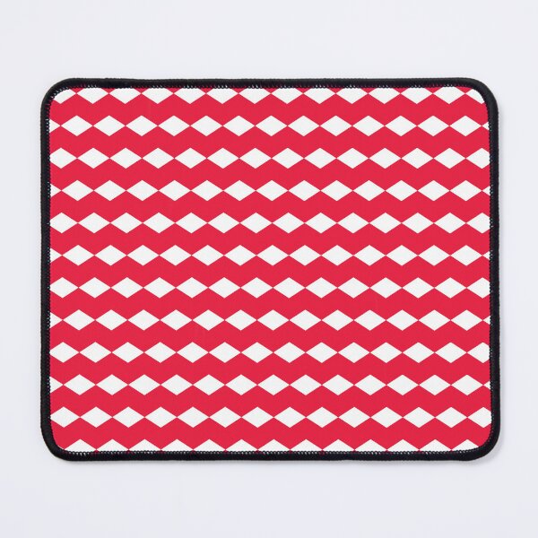 Item preview, Red Chevron Cube Print - Red and White Chevron  designed and sold by zanydoodles.