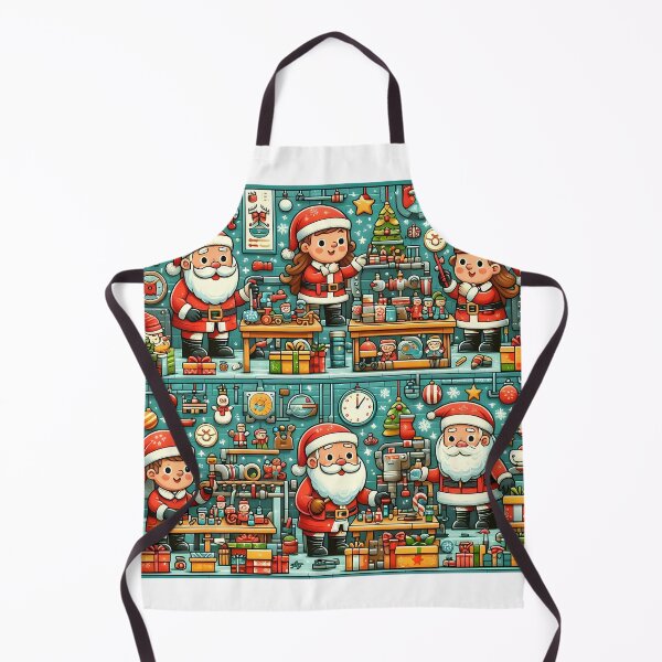 Item preview, Santa's and the toy factory designed and sold by fatbanana.